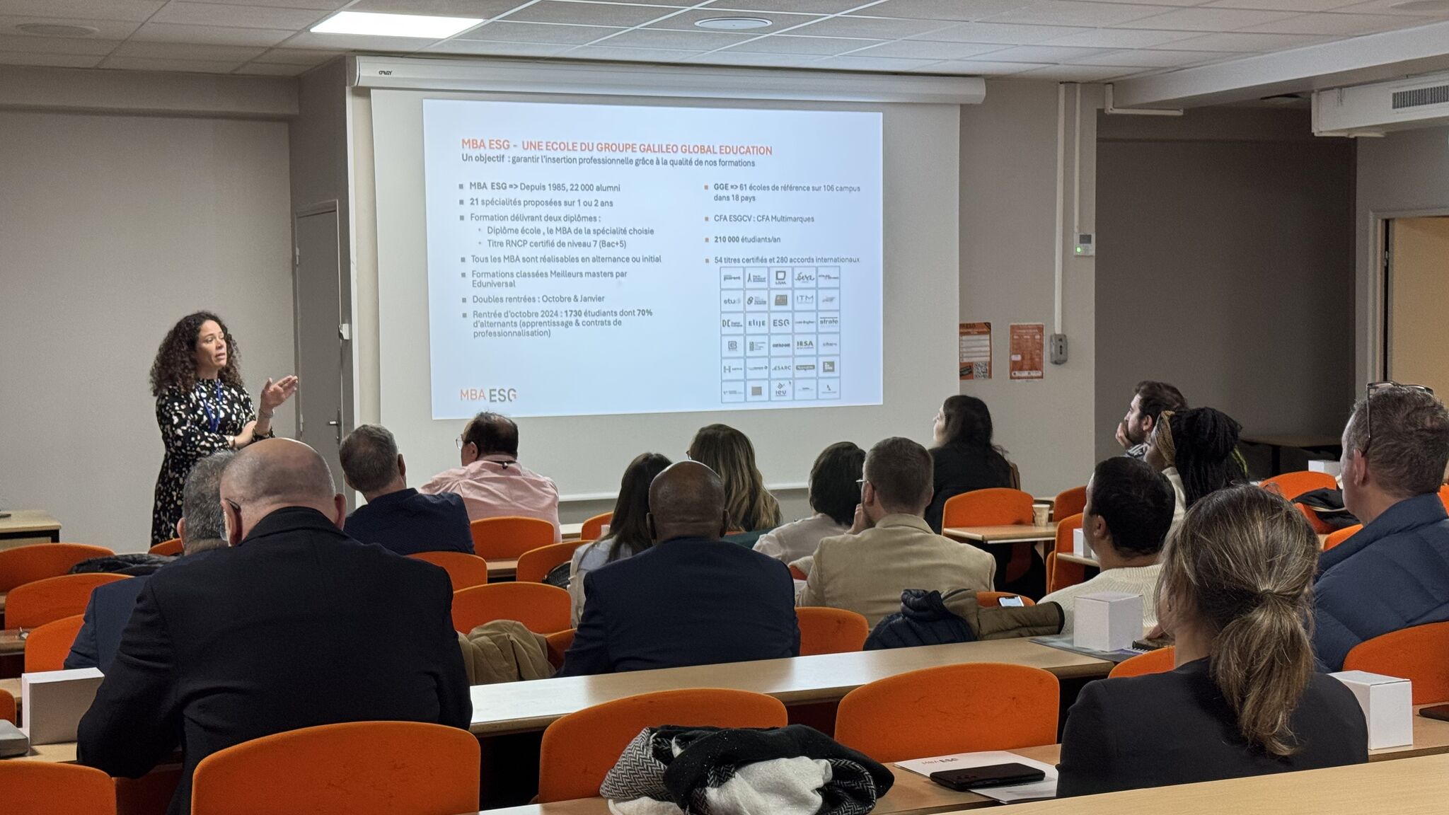 Cocktail des Tuteurs - MBA ESG école de commerce à Paris